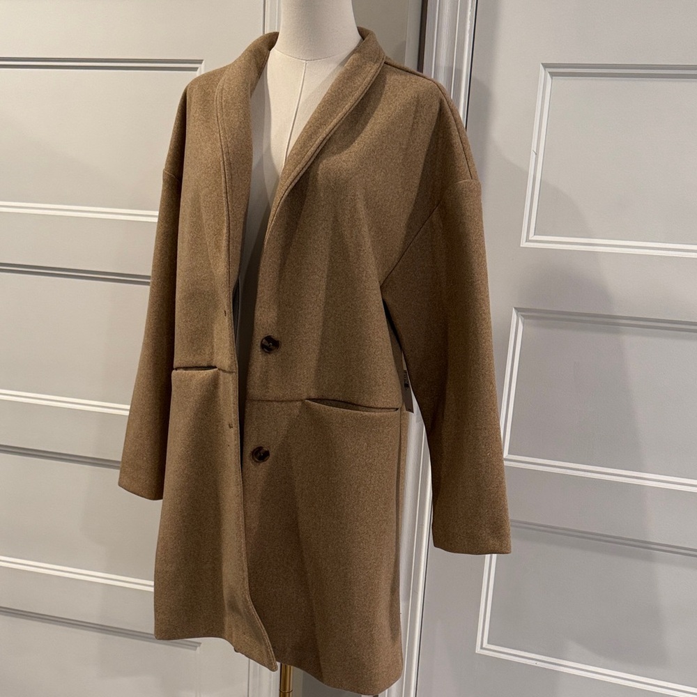 Old Navy Tan Women's Trench Coat